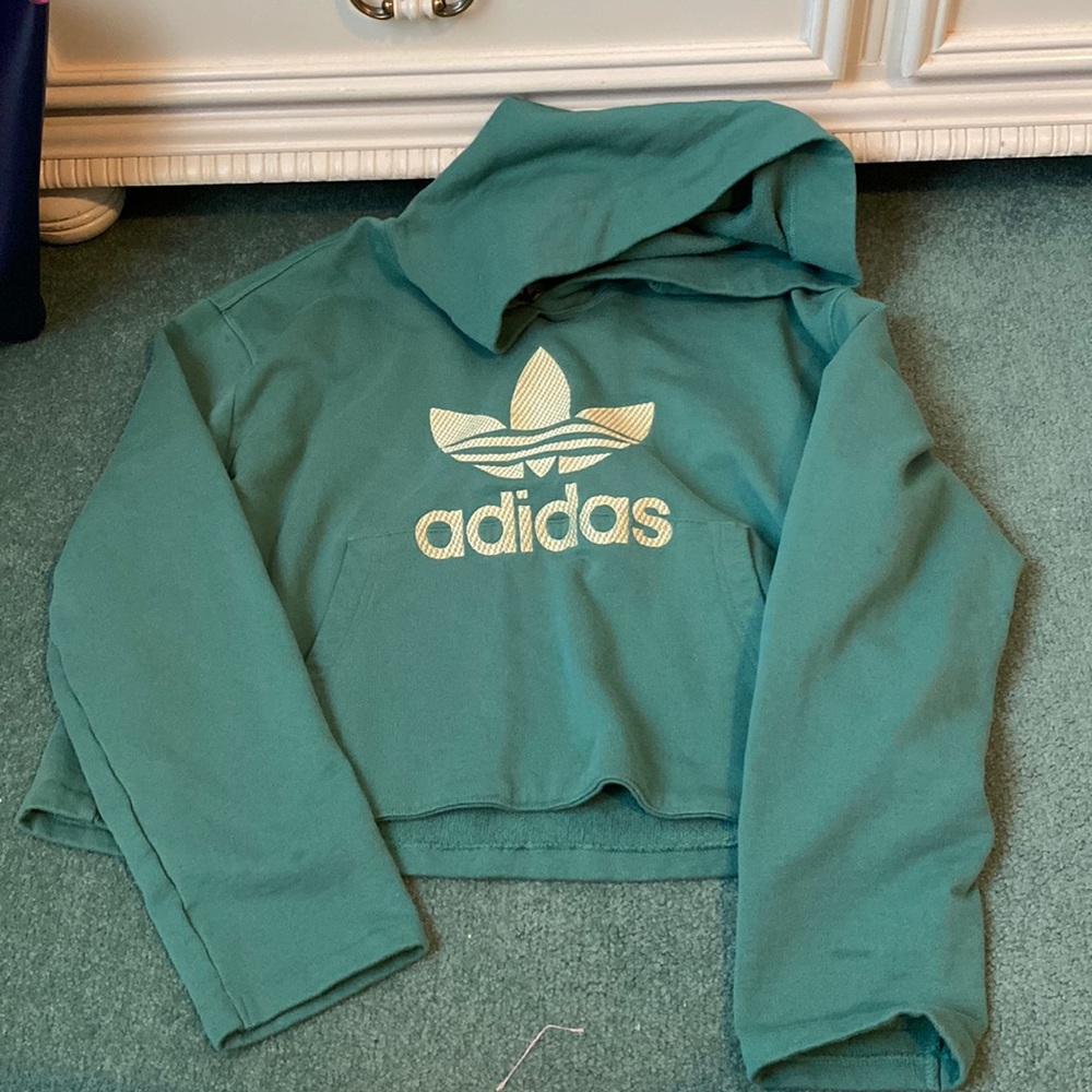 Women’s Cropped Adidas Hoodie
